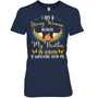 NavyWomanTshirtIAmAStrongWomanBecauseMyBrotherInHeavenWatchingMeHeaven