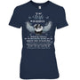 NavyWomanTshirtToMyWifeInHeavenBehindMySmileIsABreakingHeartHeaven